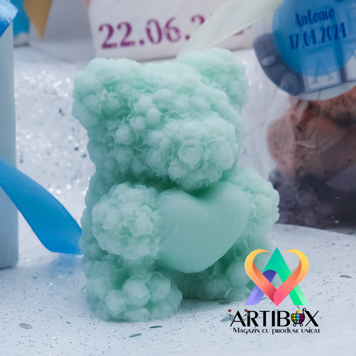 Marturii din sapun - Ursuleti colorati si parfumati [8]