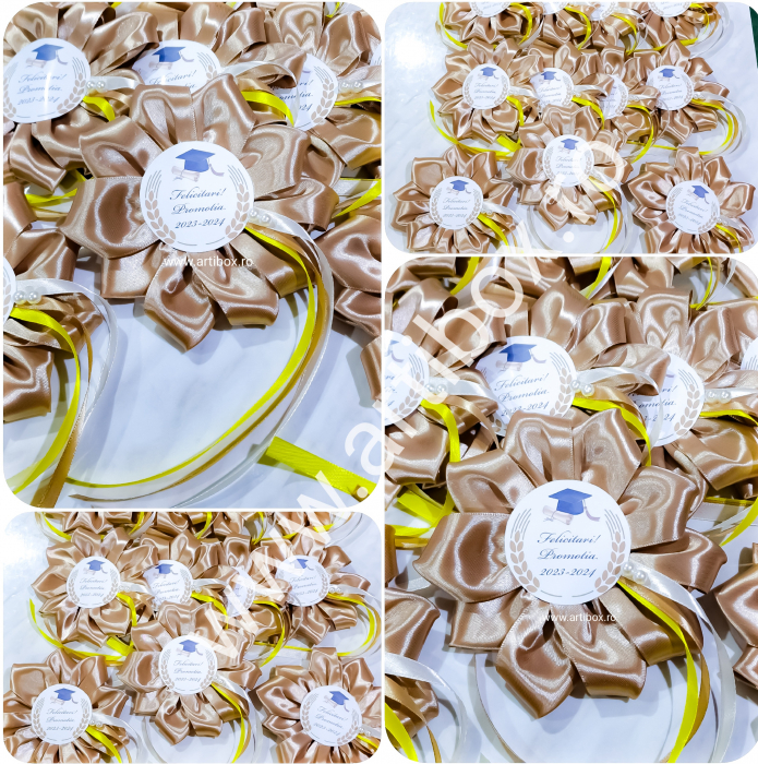 Cocarde personalizate pentru festivitate cresa/gradinita - Model Multicolor [7]