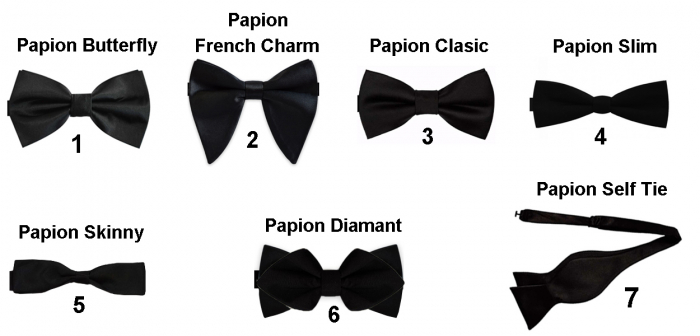 Papion fundita negru si galben pentru copii - Tematica albinute [5]