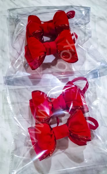 Papion fundita rosu pentru copii [8]