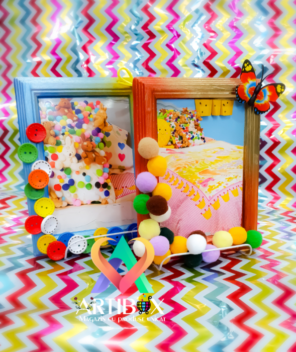 Rama foto pentru copii, model unicat - model pentru fetite [3]