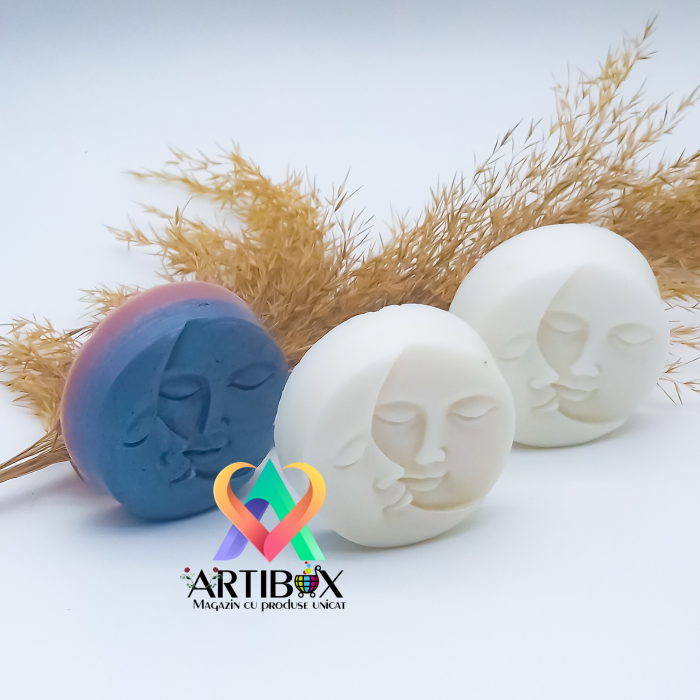 Sapun handmade in forma de Luna si Soare [2]