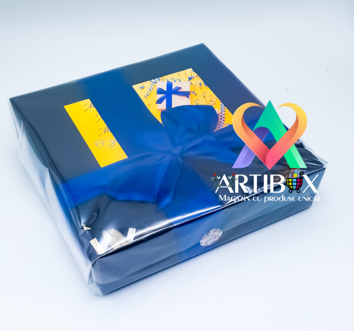 Set 5 lumanari decorative parfumate, cu tavita scoica, saculet parfumat si cutie decorata [3]