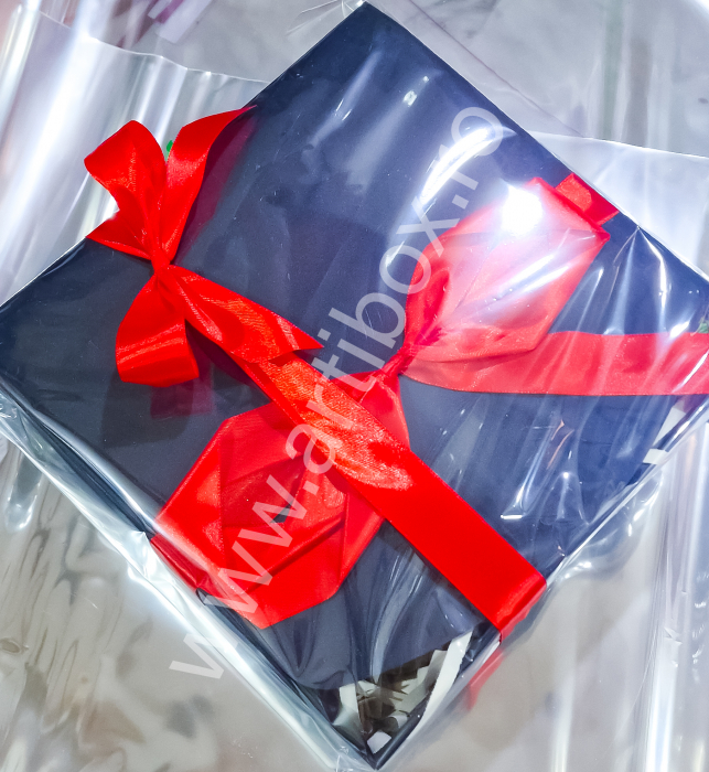 Set lumanari parfumate, tavita scoica si suport pentru betisoare din ipsos glazurat in cutie decorata [11]