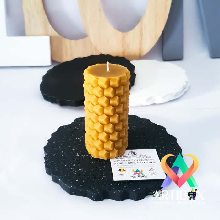 Suport decorativ din ipsos pentru lumanari [2]