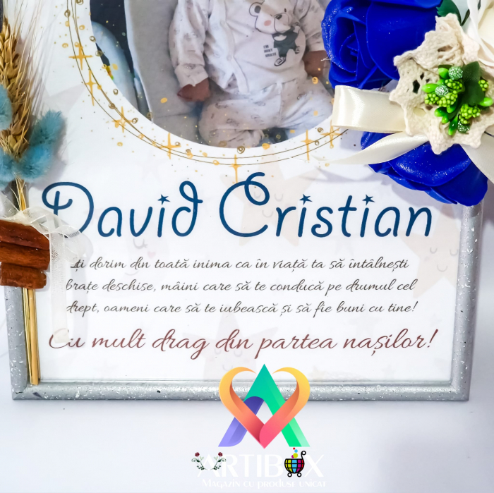 Tablou personalizat - Din partea nasilor [4]