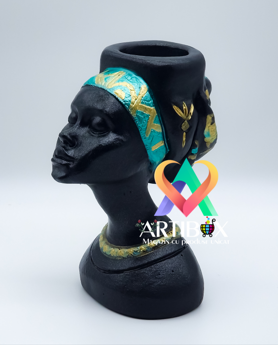Vaza printesa Africana pictata manual [3]