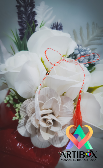 Vaza cu ornament floral - Original Africana Mystic Flora [13]