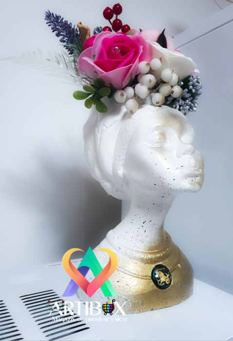 Vaza cu ornament floral - Original Africana Mystic Flora [15]