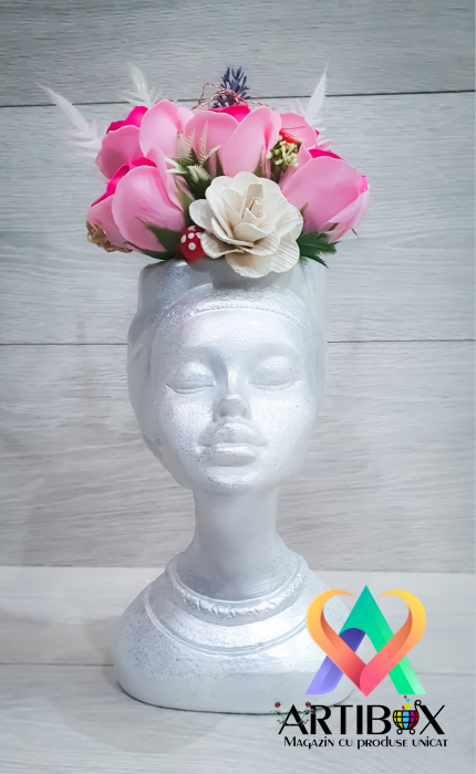 Vaza cu ornament floral - Original Africana Mystic Flora [5]