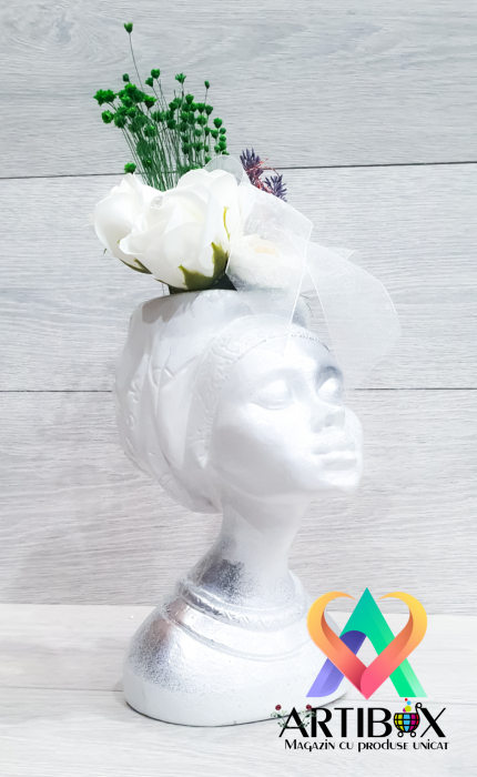 Vaza cu ornament floral - Original Africana Mystic Flora [2]