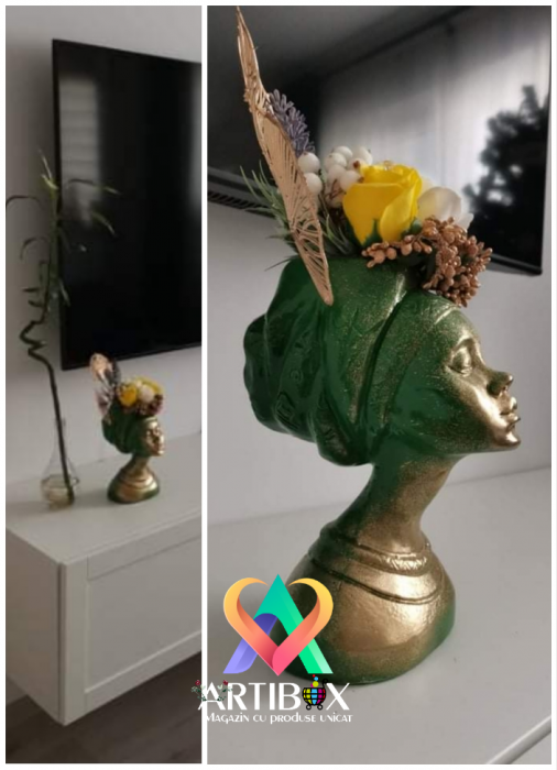 Vaza cu ornament floral - Original Africana Mystic Flora [18]