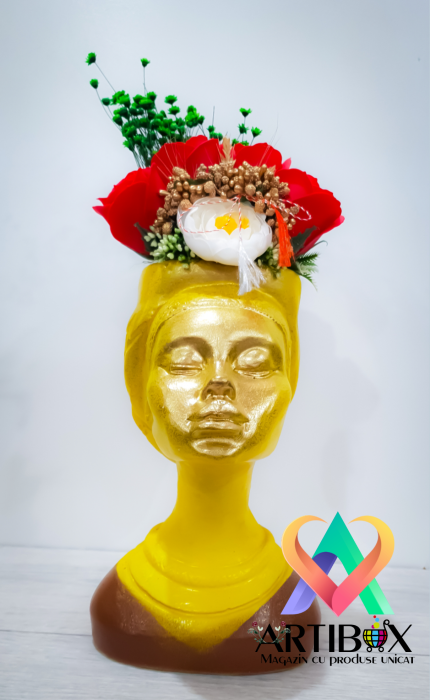Vaza cu ornament floral - Original Africana Mystic Flora [7]