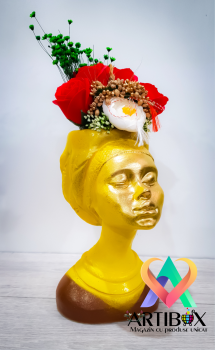 Vaza cu ornament floral - Original Africana Mystic Flora [8]
