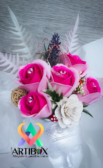 Vaza cu ornament floral - Original Africana Mystic Flora [6]
