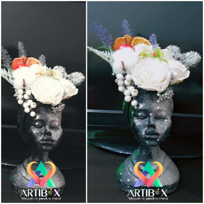 Vaza cu ornament floral - Original Africana Mystic Flora [17]