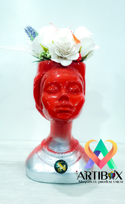 Vaza cu ornament floral - Original Africana Mystic Flora [11]