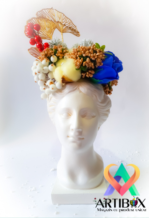 Aranjament cu Vaza din Ceramica - Elegant Lady [1]