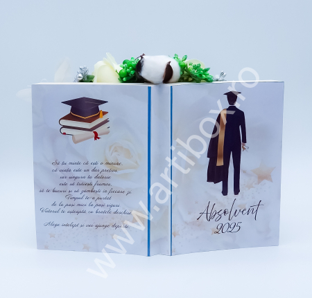 Aranjament floral - Carte - Mesmerize - Cadou Absolvire [2]