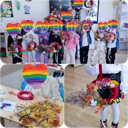 ATELIER CREATIV DE TOAMNA - Coronite cu floarea soarelui [2]