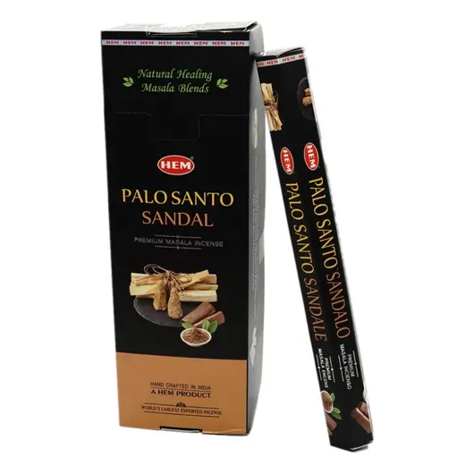 Aromoterapie - Betisoare parfumate HEM Palo Santo - Sandal