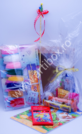 PRODUSE EDUCATIONALE - Cadou Mos Nicolae - Set creativ de cusut 