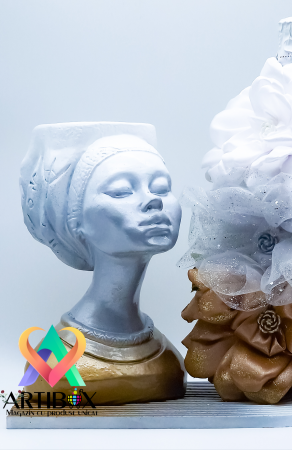 Cadou pentru evenimente deosebite cu flori criogenate - 7 piese decorative [18]