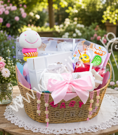Cadouri copii - Cadouri de bun venit pentru bebeluși - cosuri, cutii sau ladite din lemn