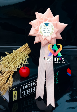 Toci, diplome si cocarde absolvire - Cocarde personalizate pentru absolvire - Model Stea