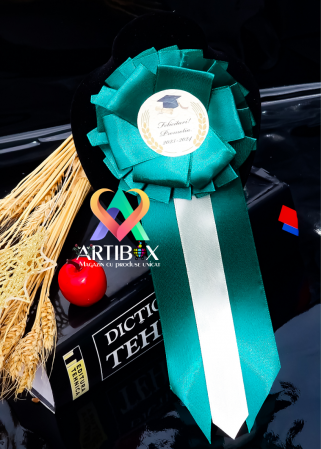 Cocarde personalizate pentru absolvire - Model Duo [1]