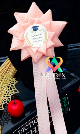 Cocarde personalizate pentru absolvire - Model Stea [1]