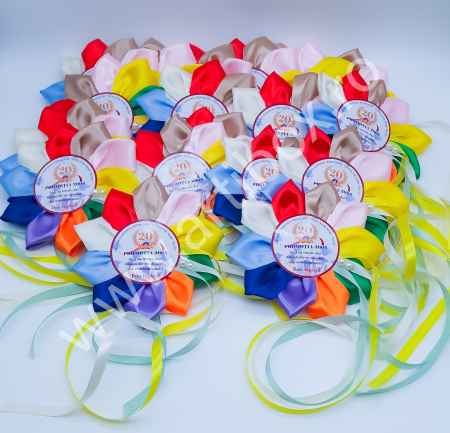 Cocarde personalizate pentru reuniune - Model Color [5]