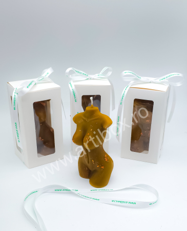 Corp stilizat - Lumanare decorativa din ceara de soia [2]