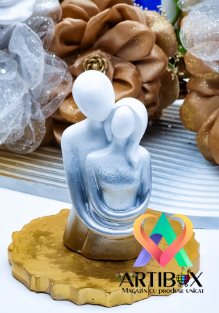 Decoratiuni - Decoratiune ornamentala - Model Cuplu Indragostiti cu suport