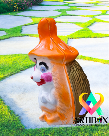 Figurine decorative pentru gradina - Arici Pogonici [3]