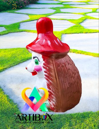 Figurine decorative pentru gradina - Arici Pogonici [2]