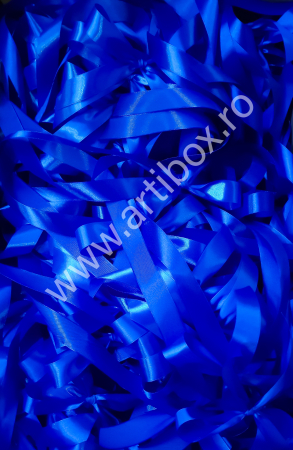 Fundite - Fundite decorative albastru regal cu panglica lunga de 1m