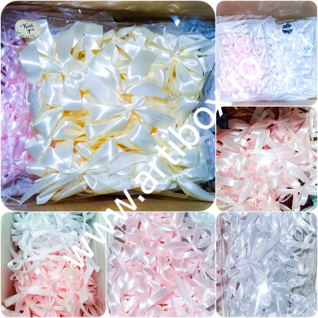 Fundite din satin 2.5 cm - Handmade [4]