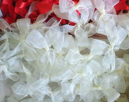 Categorii produse - Fundite din organza2.5 cm - Handmade