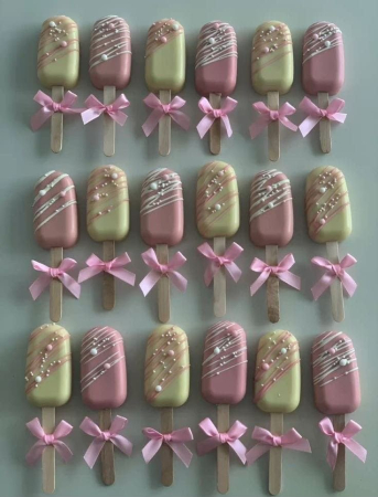Fundite mici din satin pentru dulciuri candy bar [5]