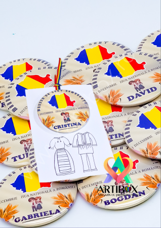 Categorii produse - Insigna personalizata 1 Decembrie - Ziua Nationala a Romaniei