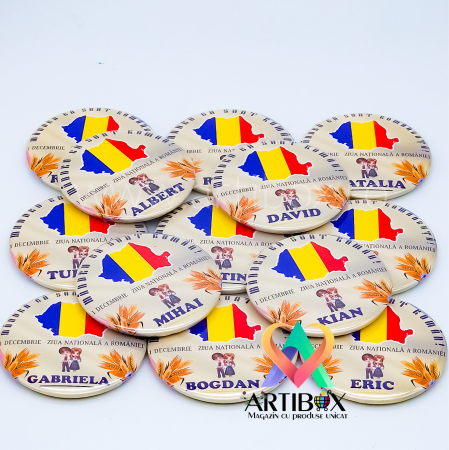 Insigna personalizata 1 Decembrie - Ziua Nationala a Romaniei [3]