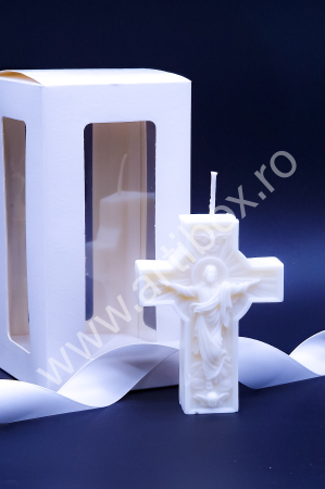 Lumanari ceara de soia - Lumanare decorativa - Tematica religioasa, cadou unisex