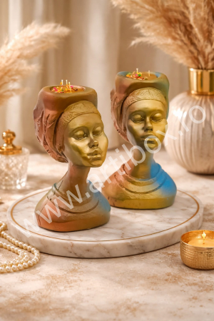 Vaze unicat moderne - Lumanare decorativa in vaza Original Africana Mystic