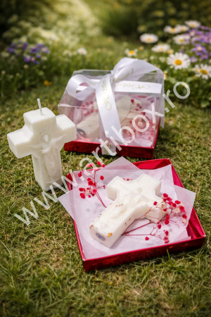 Lumanari ceara de soia - Lumanare decorativa - Tematica religioasa, cadou unisex