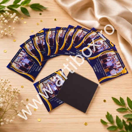 PRODUSE EDUCATIONALE - Magnet personalizat cu fotografie - 10x10 cm