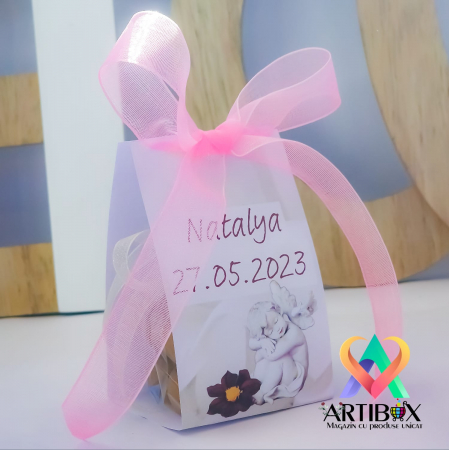 Marturii botez - Marturie botez pentru fete - Lumanare Bubble