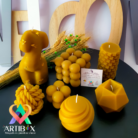 Marturie botez pentru fete - Lumanare Bubble [3]