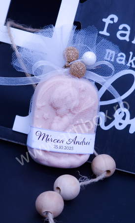 Marturie botez - Sapun cu model ingeras [4]