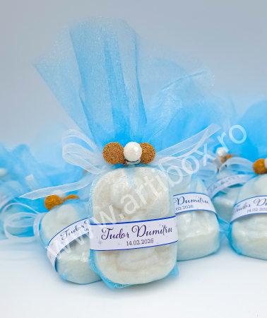 Marturie botez - Sapun cu model ingeras [3]